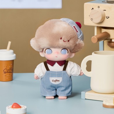 DIMOO CRUSH ON COFFEE SERIES VINYL PLUSH BLISTER PACK