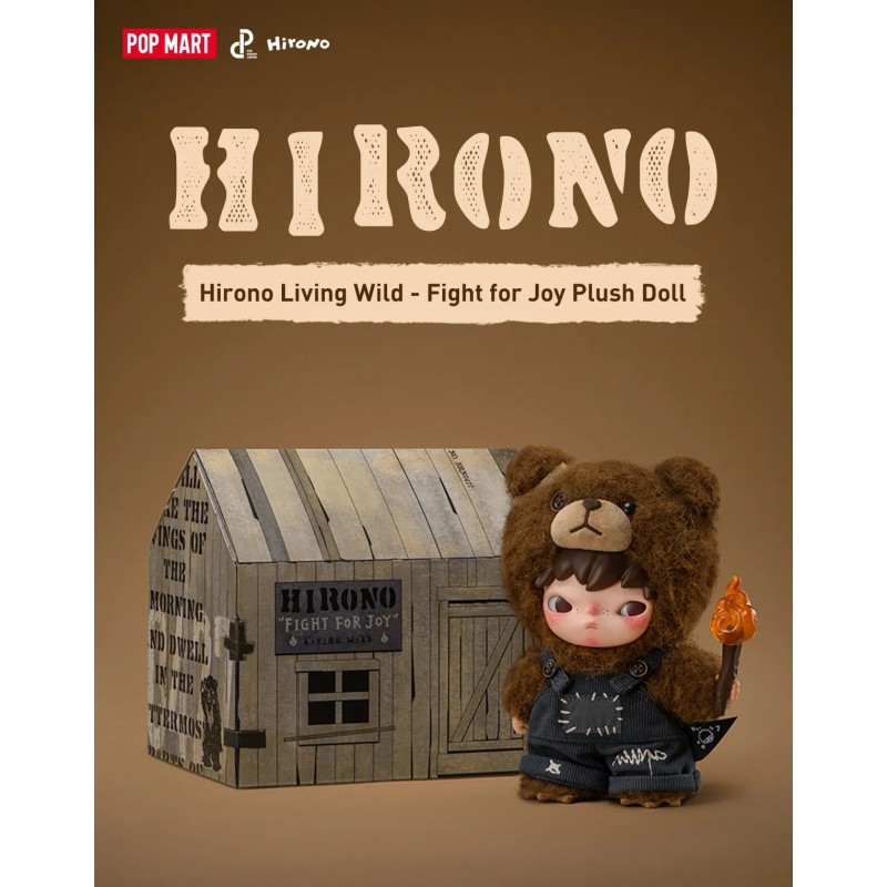 HIRONO LIVING WILD FIGHT FOR JOY PLUSH DOLL