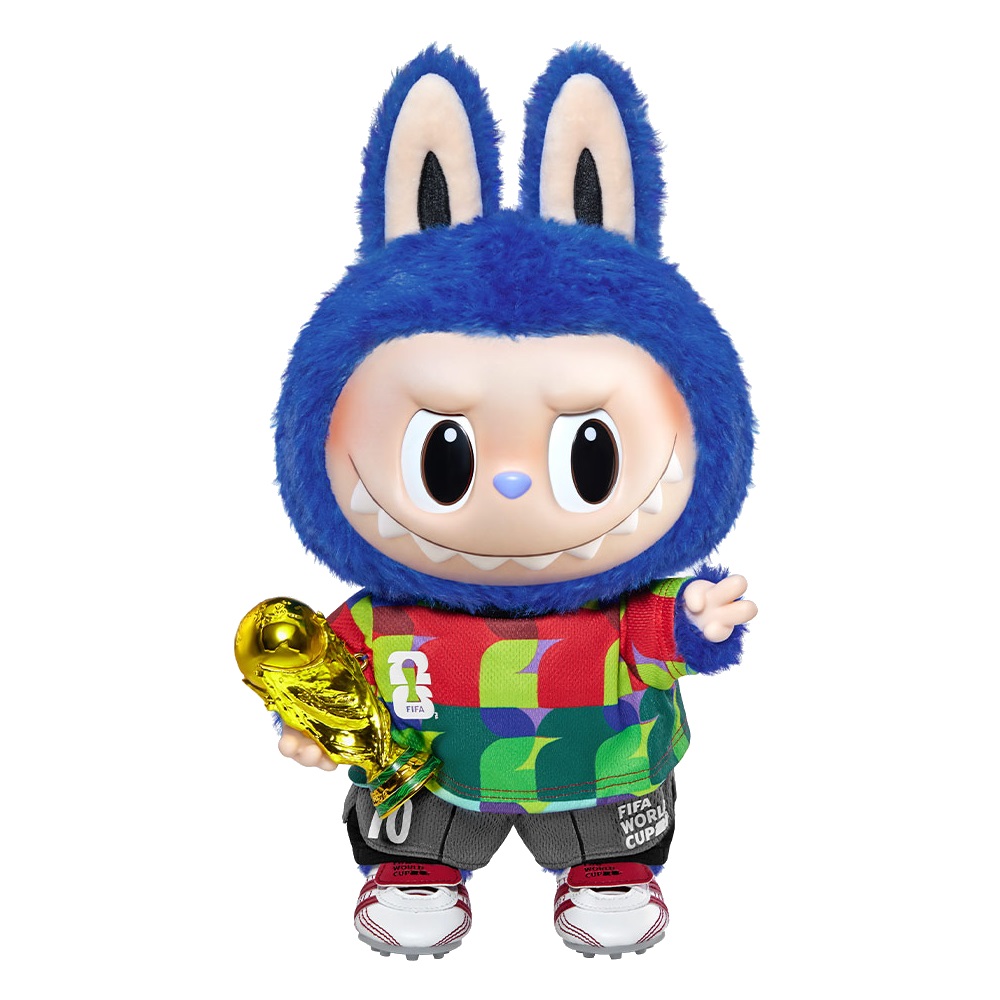 LABUBU THE MONSTERS X FIFA SERIES CATCH THE WIN VINYL PLUSH DOLL