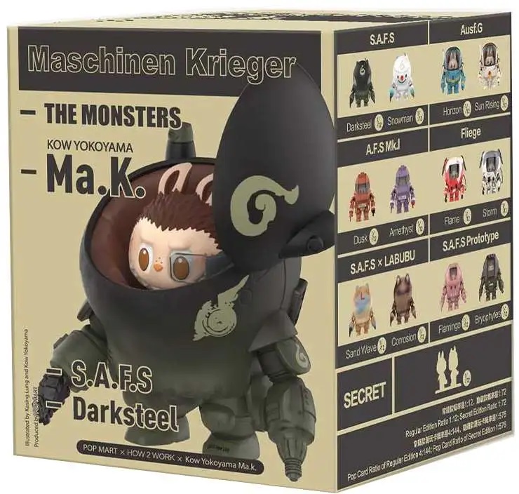 LABUBU THE MONSTERS X KOW YOKOYAMA MA K SEIES