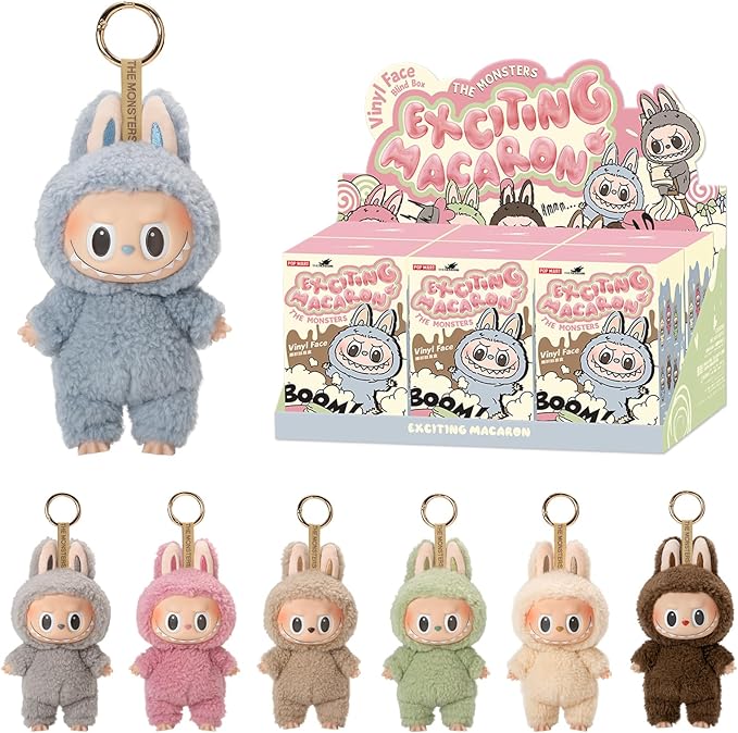 LABUBU THE MONSTERS EXCITING MACARON VINYL FACE BLIND BOX