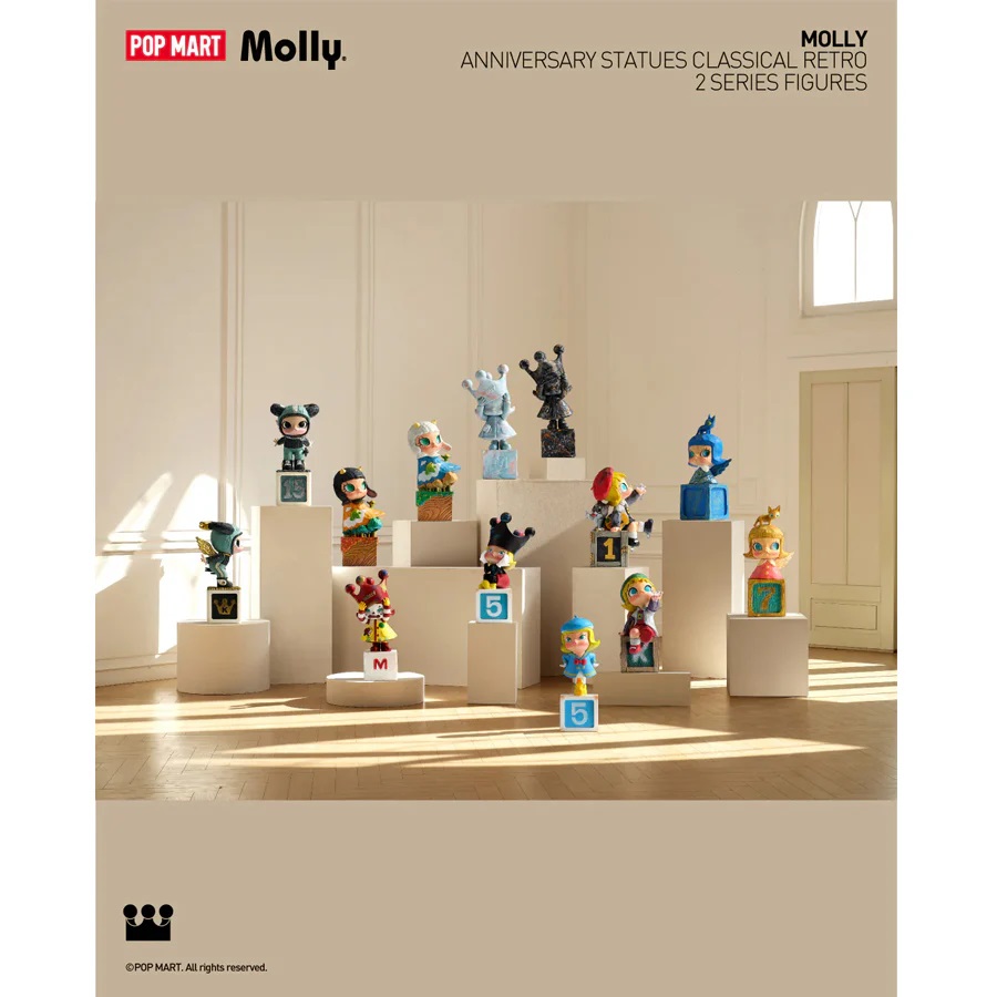 MOLLY ANNIVERSARY STATUES CLASSICAL RETRO 2 SERIES FIGURES