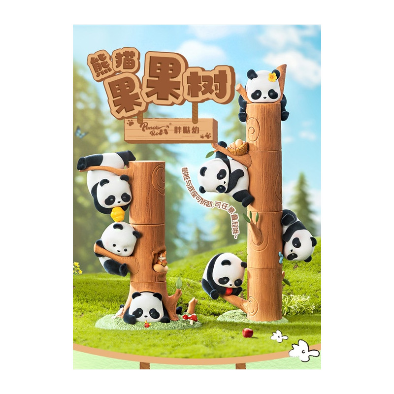 BLIND BOX PANDA ROLL FRUIT TREE CLIMBING