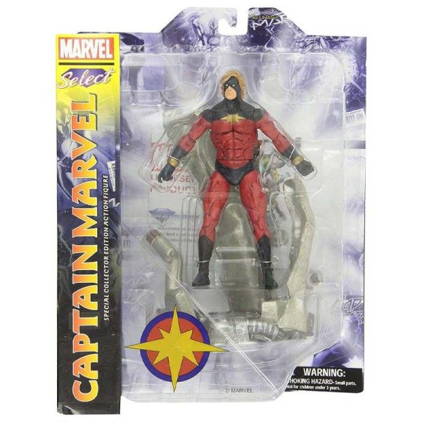 CAPITAN MARVEL FIGURA 20 CM MARVEL SELEC