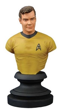 BUSTO CAPITAN KIRK STAR TREK (CAJA DAÑADA)