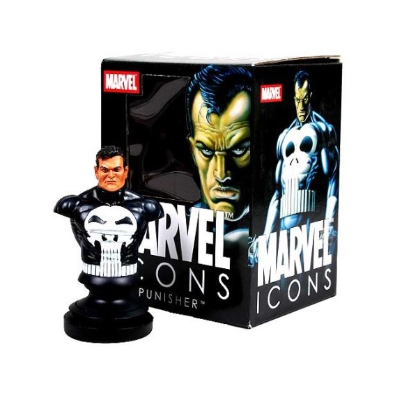 BUSTO MARVEL ICONS PUNISHER 12CM