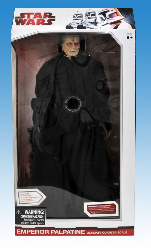 EMPERADOR PALPATINE 1/4 STAR WARS FIGURA