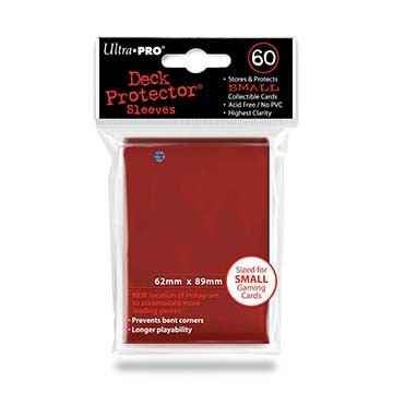 U.PRO SMALL DECK PROTECTOR ROJO (60)