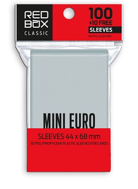 FUNDAS RED BOX MINI EURO CLASSIC 60 MICRAS 44X68 (110)
