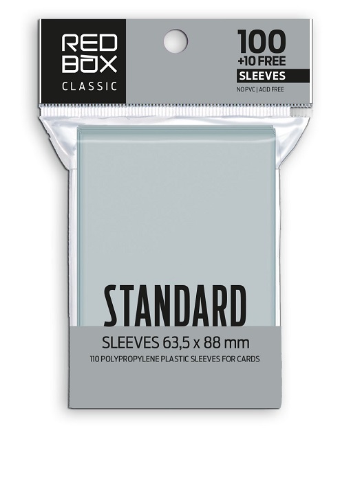 FUNDAS RED BOX STANDARD CLASSIC 60 MICRAS 63,5X88 (110)
