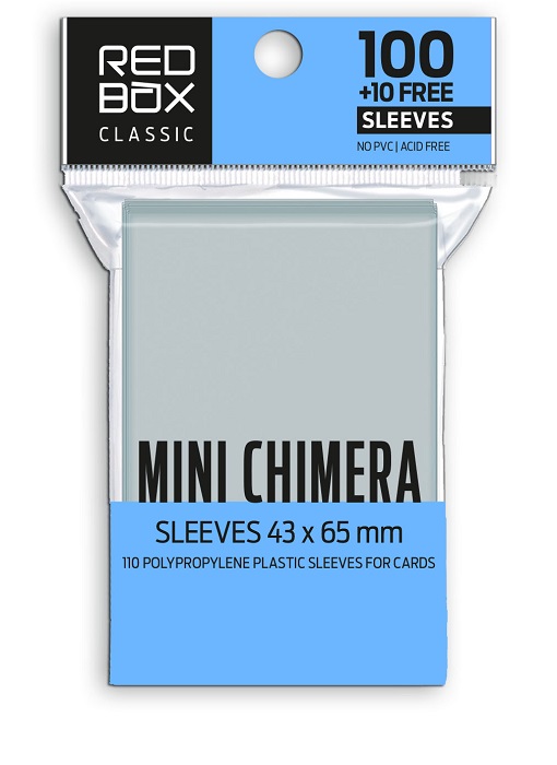 FUNDAS RED BOX MINI CHIMERA CLASSIC 60 MICRAS 43X65 (110)