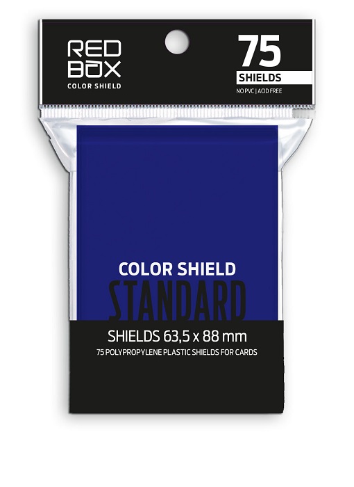 FUNDAS RED BOX COLOR SHIELD AZULES STANDARD MATTE 63,5X88 (75)