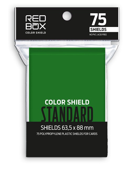 FUNDAS RED BOX COLOR SHIELD VERDES STANDARD MATTE 63,5X88 (75)