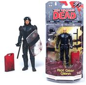 RIOT GEAR GLENN THE WALKING DEAD FIGURA 12 CM