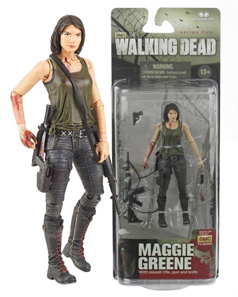 MAGGIE GREENE FIGURA DE ACCION 5" - THE WALKING DEAD