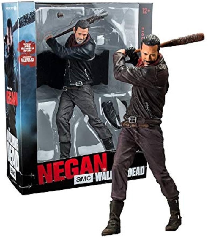 FIGURA WALKING DEAD NEGAN DELUXE 25CM