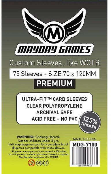 FUNDA MAYDAY PREMIUM LARGE SIZE 70 X 120 MM (75)