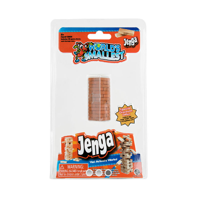 WORLD´S SMALLES JENGA
