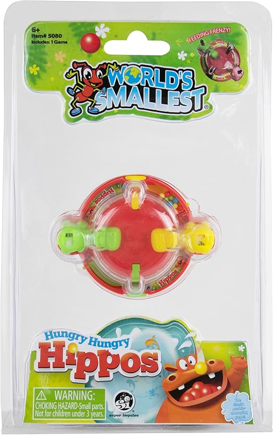 WORLD´S SMALLEST HUNGRY HUNGRY HIPPOS