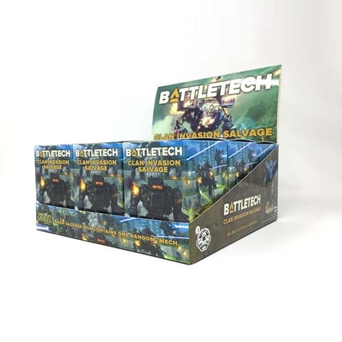 BATTLETECH CLAN INVASION SALVAGE BLIND BOX