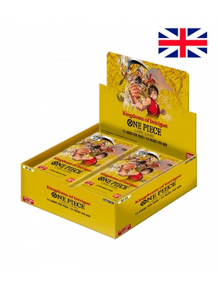 ONE PIECE CCG OP04 KINGDOMS OF INTRIGUE CAJA DE SOBRES