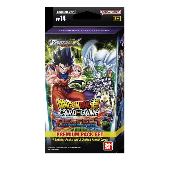 DRAGON BALL SUPER BOOSTER ZENKAI 6 PERFECT COMBINATION PREMIUM PACK SET 14