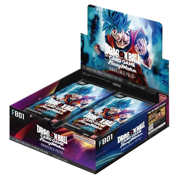 DRAGON BALL SUPER FUSION WORLD FB01 AWAKENED PULSED CAJA DE SOBRES