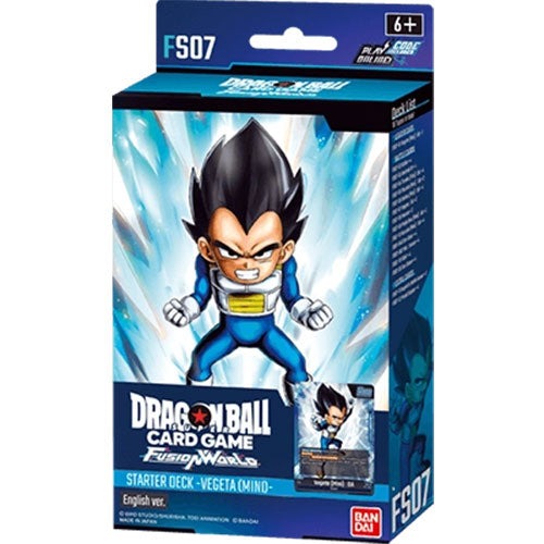 DRAGON BALL SUPER FUSION WORLD FS07 STARTER DECK VEGETA MINI
