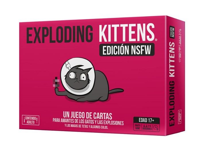 EXPLODING KITTENS EDICION NSFW