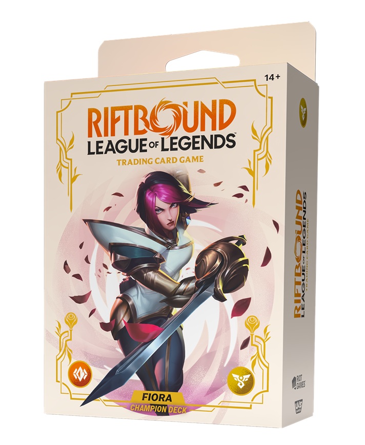 RIFTBOUND SPIRITFORGED FIORA CHAMPION DECK