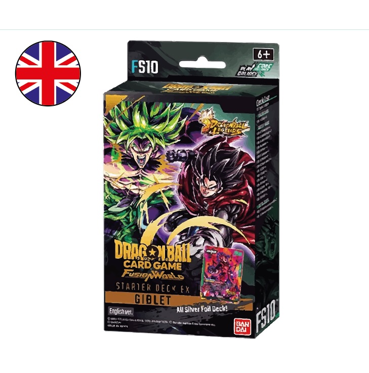 DRAGONBALL FUSION WORLD FS10 GIBERT STARTER DECK (ENG)