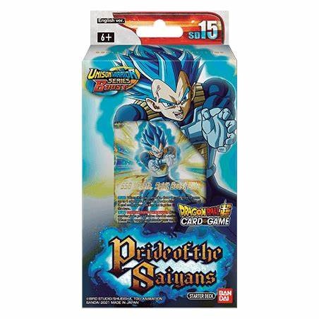 DRAGON BALL SUPER STARTER DECK 15 PRIDE OF THE SAIYANS