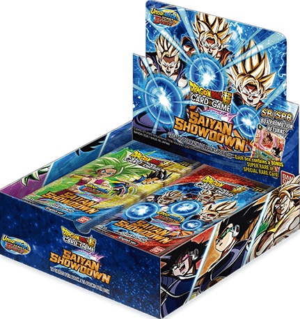 DRAGON BALL SUPER: UNISON WARRIOR 6 SAIYAN SHOWDOWN CAJA DE SOBRES