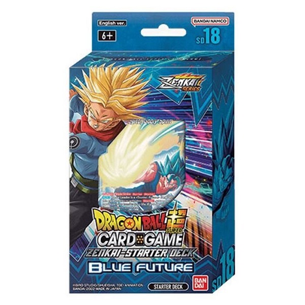 DRAGON BALL SUPER ZENKAI SERIES BLUE FUTURE STARTER DECK 18