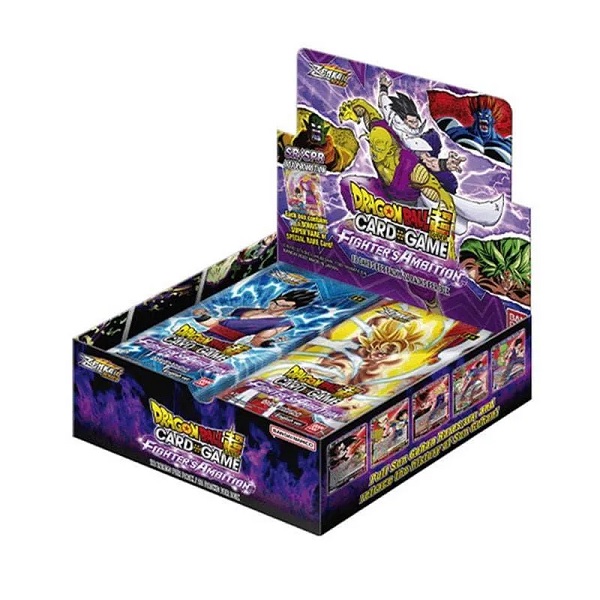 DRAGON BALL SUPER: BOOSTER ZENKAI 2 FIGHTER'S AMBITION B19 CAJA DE SOBRES