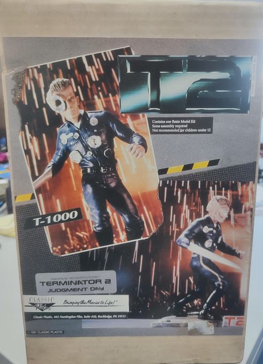 T-1000 RESIN MODEL KIT TERMINATOR 2 JUDGMENT DAY