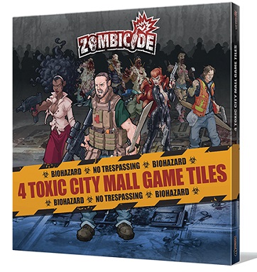 ZOMBICIDE: TOXIC CITY MALL GAME TILES