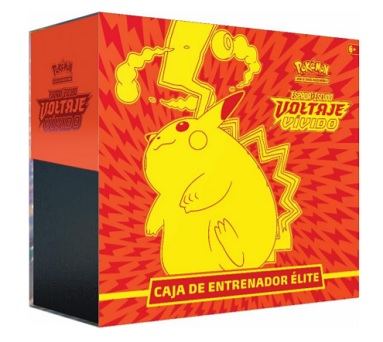 POKEMON CAJA DE ENTRENADOR ELITE ESPADA Y ESCUDO VOLTAJE VIVIDO