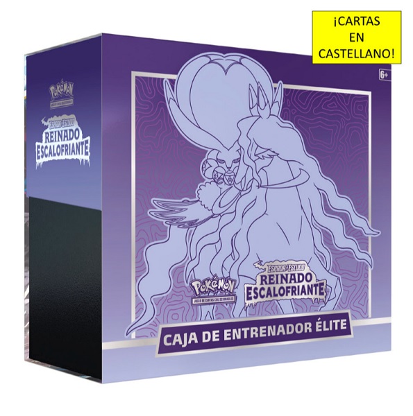 POKEMON CAJA DE ENTRENADOR ELITE ESPADA Y ESCUDO 6 REINADO ESCALOFRIANTE