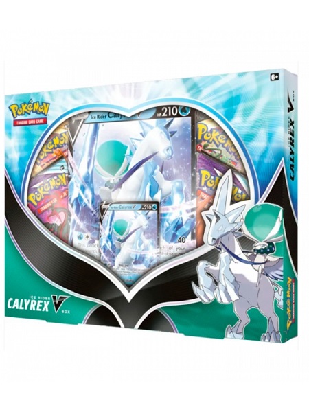 POKEMON ESPADA Y ESCUDO 7 CAJA CALYREX V COLLECCION ICE RIDER AGOSTO 2021