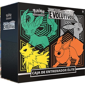 POKEMON ESPADA Y ESCUDO 7  CIELOS EVOLUTIVOS CAJA DE ENTRENADOR ELITE VER.1