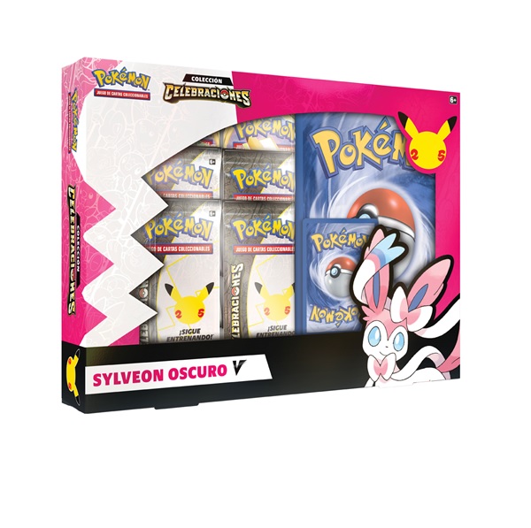 POKEMON CELEBRACIONES 25 ANIVERSARIO SYLVEON OSCURO V BOX