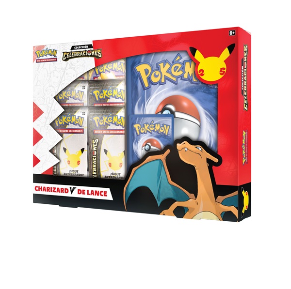 POKEMON CELEBRACIONES 25 ANIVERSARIO CHARIZARD V DE LANCE BOX