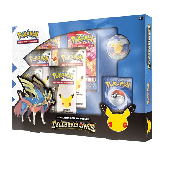 POKEMON CELEBRACIONES 25 ANIVERSARIO PIN BOX DELUXE