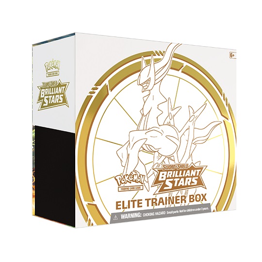 POKEMON ESPADA Y ESCUDO 9 ASTROS BRILLANTES CAJA DE ENTRENADOR ELITE