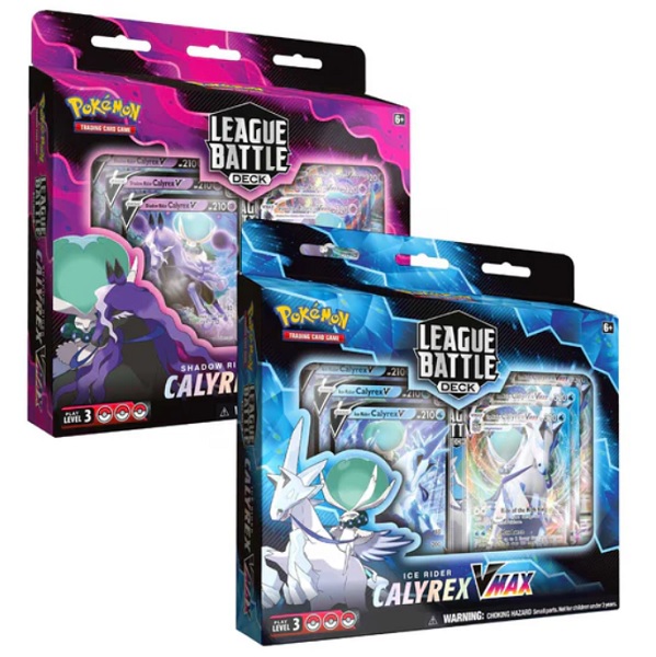 POKEMON ESPADA Y ESCUDO 10 RESPLANDOR ASTRAL LEAGUE BATTLE DECK CALYREX JINETE GLACIAL / JINETE ESPECTRAL