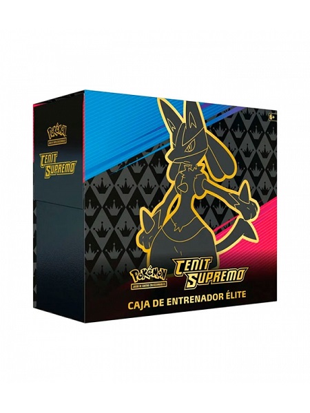 POKEMON CAJA DE ENTRENADOR ELITE ESPADA Y ESCUDO 12.5 CENIT SUPREMO