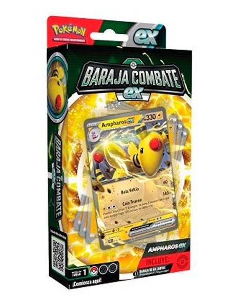 POKEMON EX BATTLE DECK ABRIL 2023 AMPHAROS EX