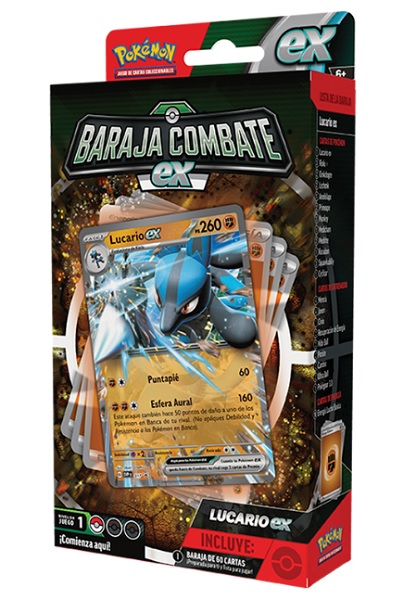 POKEMON EX BATTLE DECK ABRIL 2023 LUCARIOS EX