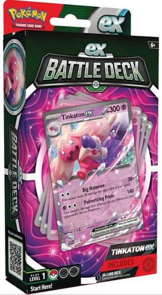 POKEMON EX BATTLE DECK TINKATON EX